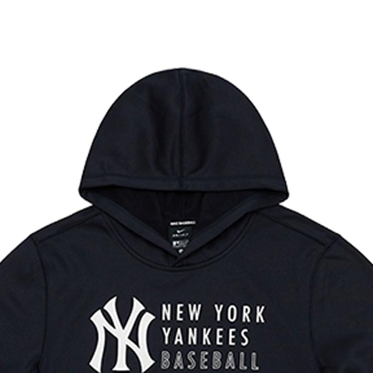Nike X Mlb Hoodie Collaboration Youth Letter Logo Print Long Sleeve Hooded Kids Hoodies Black 3Z3B7SAVD-NYY