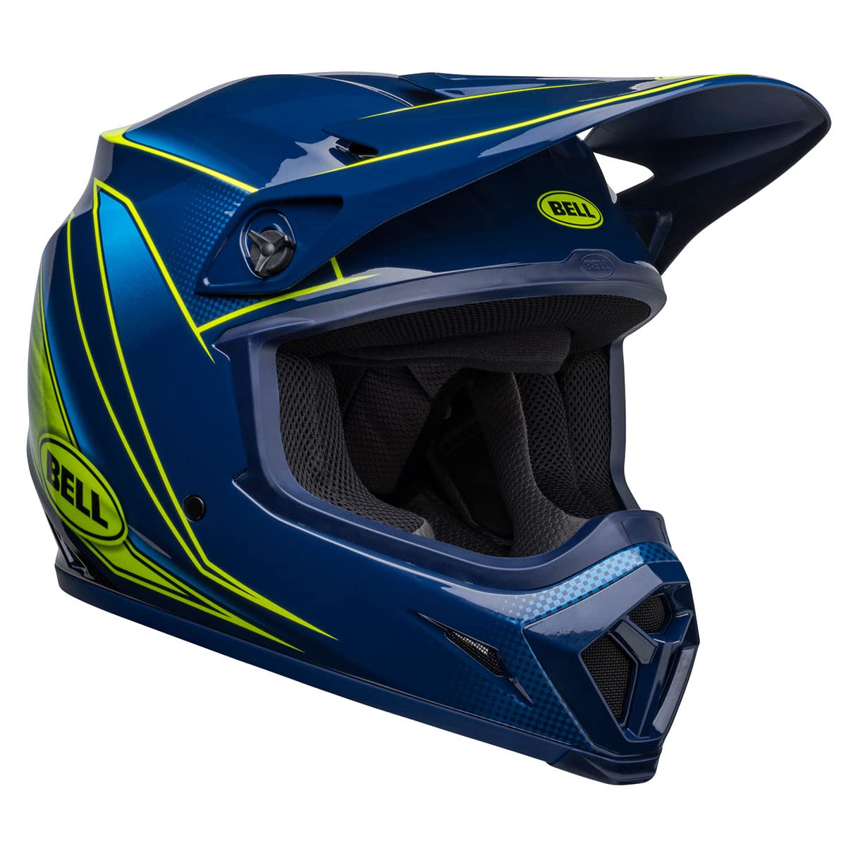 

BELL MIPS Zone XXL SG 7150273 Шлем MX-9, Темно-синий/Сетчатка, (63-64 см), Стандартный/Безопасный для дорог/Одобренный MFJ, Квалифицированный для гонок,