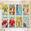 Golden Art Nouveau Tarot Major Arcana 22 Large Includes Japanese Instructions I.I.J. Cards, Size, Authentic,