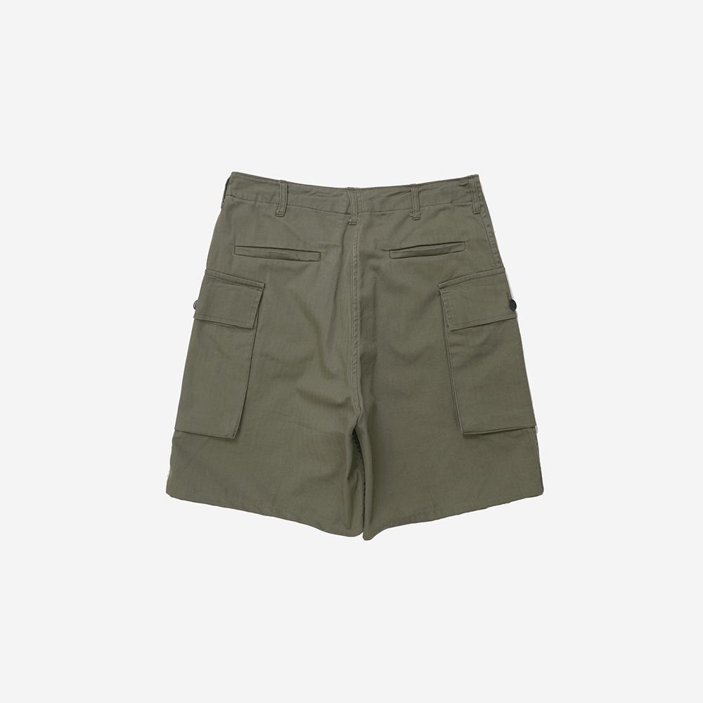 Waiemssielkeiwai Us M-43 Hbt Cargo Short Pants - Olive