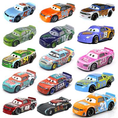 Disney Pixar Cars 3 Lightning McQueen Jackson Storm Ramirez Bobby Cruz 1:55 Diecast Metal Alloy Toy Car Model Kids Gift