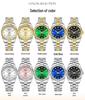 Oufanni Women's Luminous Quartz Waterproof Watch with Steel Band