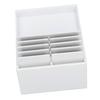 10 Layers Acrylic Eyelash Storage Box with Magnetic Bottom Extension Grafting Tool False Eyelashes