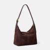 Leather Messenger Bag Women's New Matte Cowhide Tote Bag High-end Simple Casual Shoulder Bag Bag