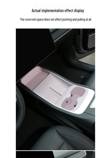 Nio LeDao L60 Car Interior Accessories: Wireless Charging Silicone Pad for Center Console