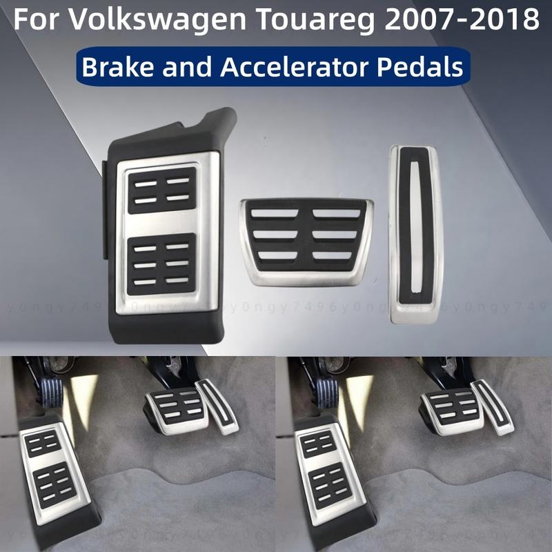 Car Decoration Upgrade Brake And Accelerator Pedals For Volkswagen Touareg 2007 2008 2009 2010 2011 2012 2013 2014 2015-2018