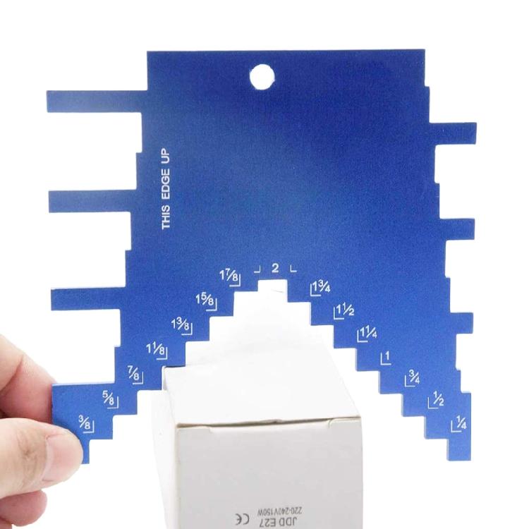 2 in 1 Mini Step Depth Gauge for Router & Table Saw Aluminum Alloy Woodworking