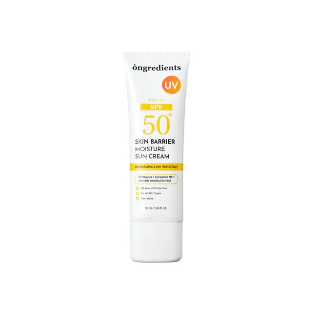 ongredients Skin Barrier Moisture Sun Cream 50ml