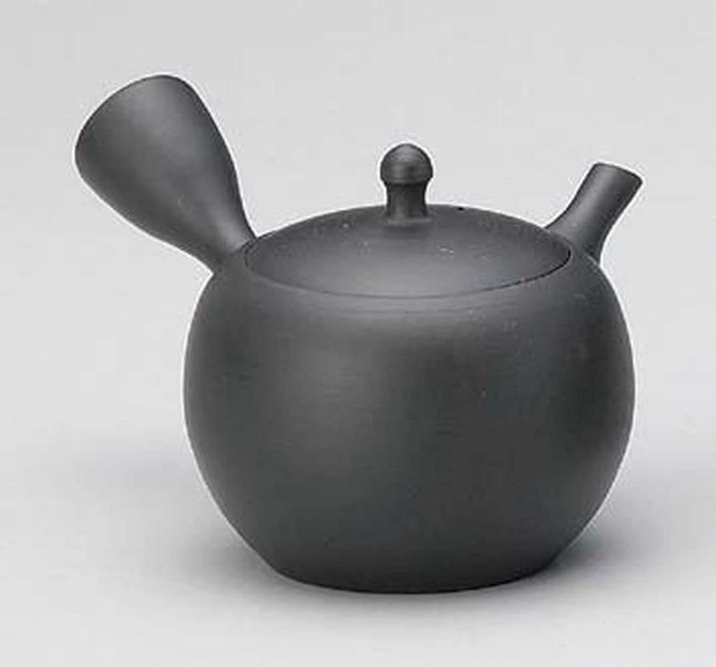 Nostalgická konvička Tokoname Ware Honey Cera Mesh s čajem Vyrobeno v Japonsku J-kitchens Konvička z období Šówa, Sítko, 300cc,