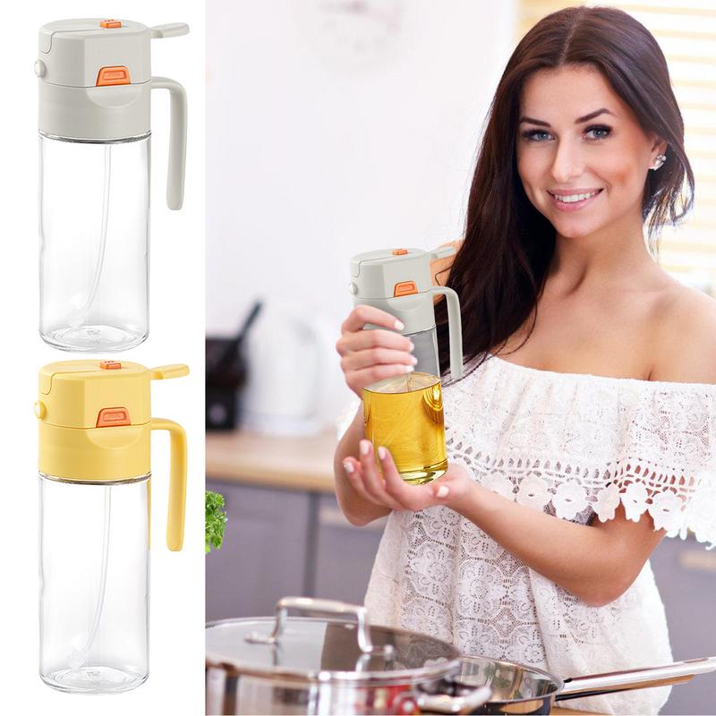 Oil Dispenser Bottle Oil Sprayer Dispenser Bottle Glass Oil Spritzer Pourer Oil Dispenser Bottle For Grilling Baking Cooking
