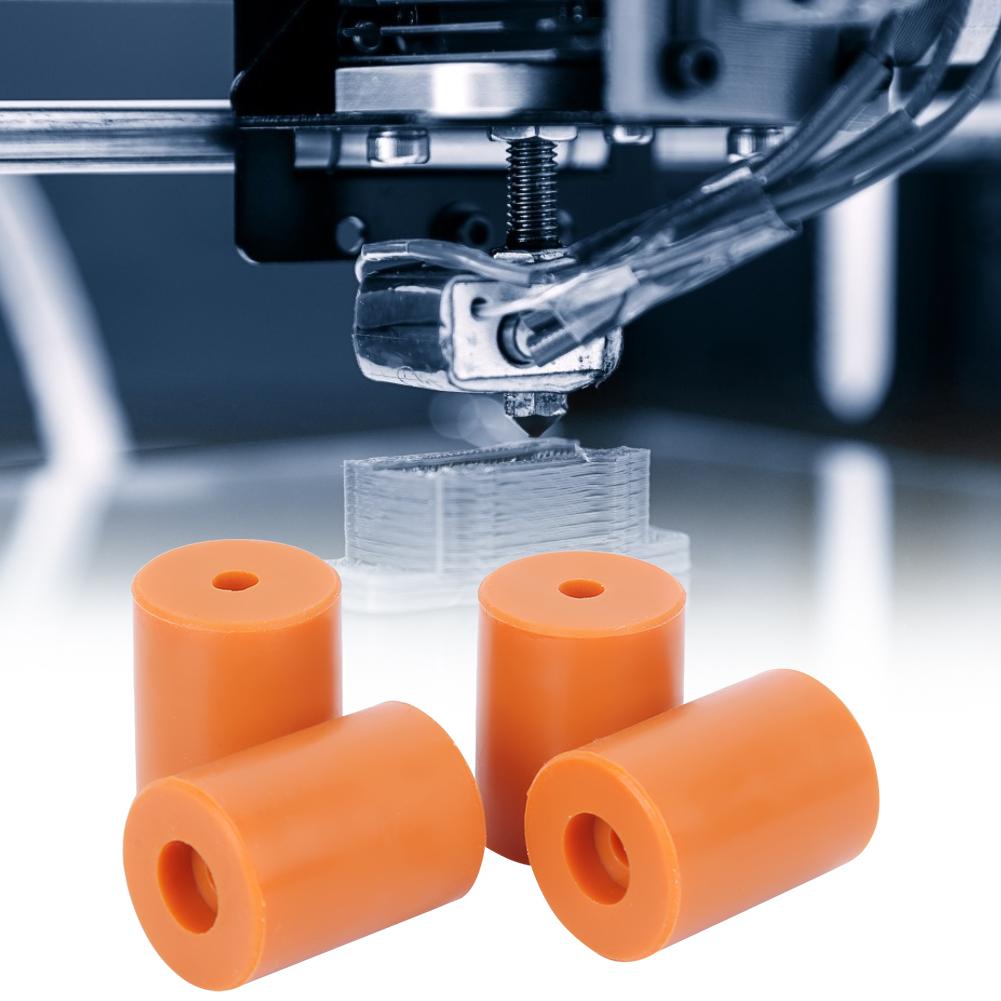 4pcs Silicone Hot Bed Leveling Column Fit for 3D Printer Ender 2 Ender 3 Ender 3 pro CR 10 10s PRO
