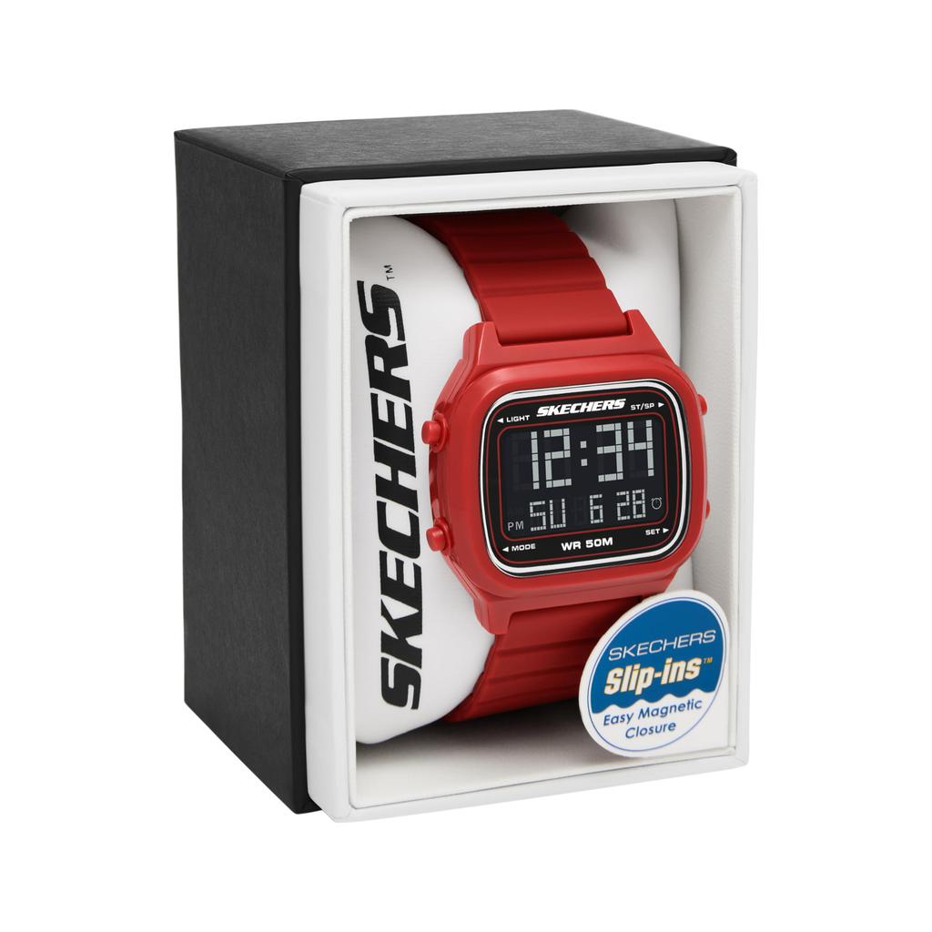 Skechers FISKE SR5261 Red Men's Watch,