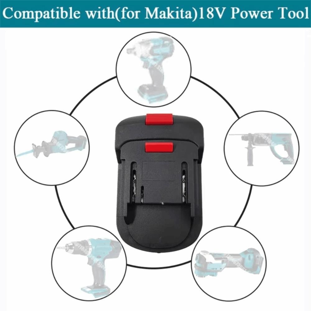 New 2 in 1 Lithium Battery Converter 18V Plastic Converter Base Power Tool Adapter Electrical Tool Accessory For Dayi Battery A3