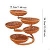 Fruit Basket Display Stand Coffee Table Multi Tiers Vegetable Holder Food Storage Bowl for Snack