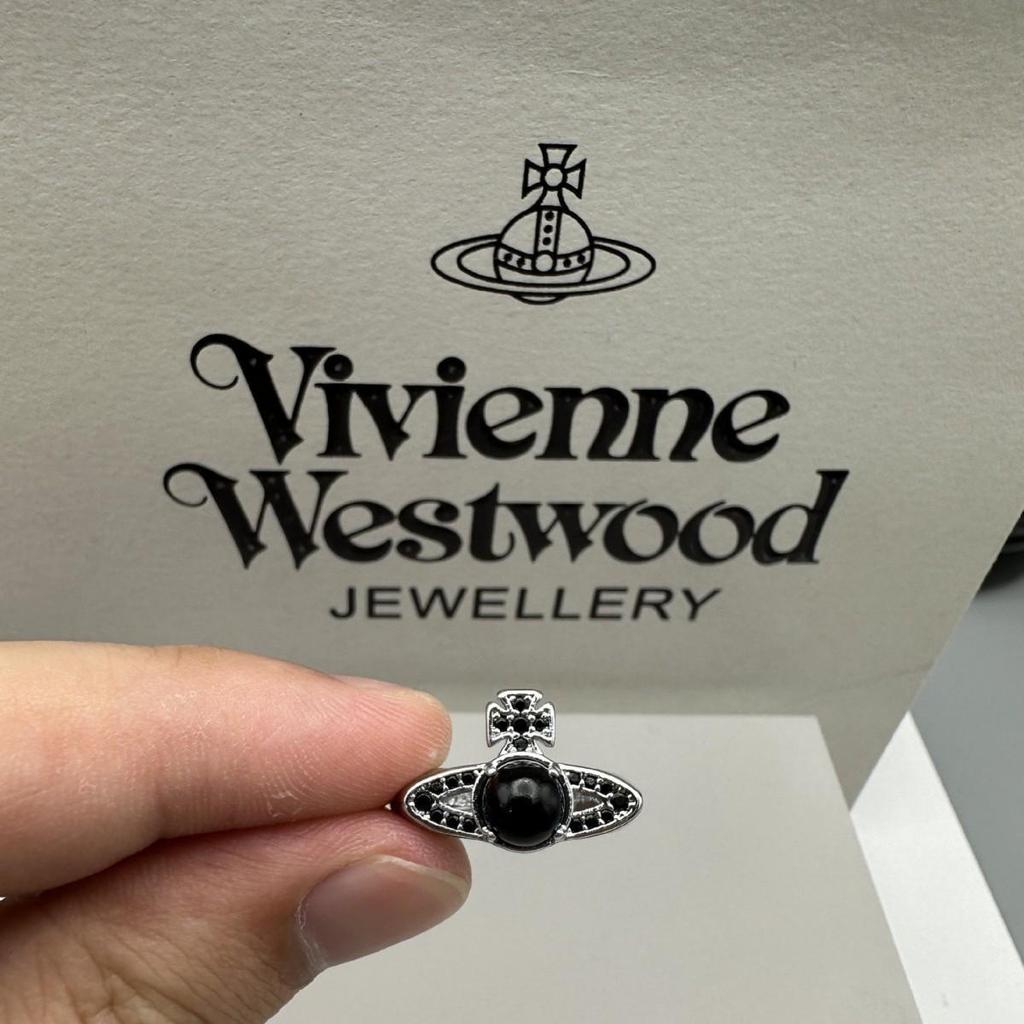 Empress Dowager Saturn Rotatable Bead Ring - Niche High-End Fashion Design