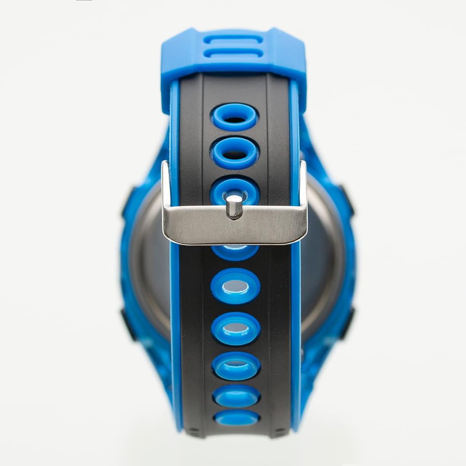 CREPHA Digital Urethane 5 ATM Water Men's Watch, Radio-Controlled Solar, Backlight, Strap, Resistance, Blue, FDM7864-BL