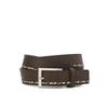 DakS Men S Checkline Strap Belt Brown Dbbe6f202bk