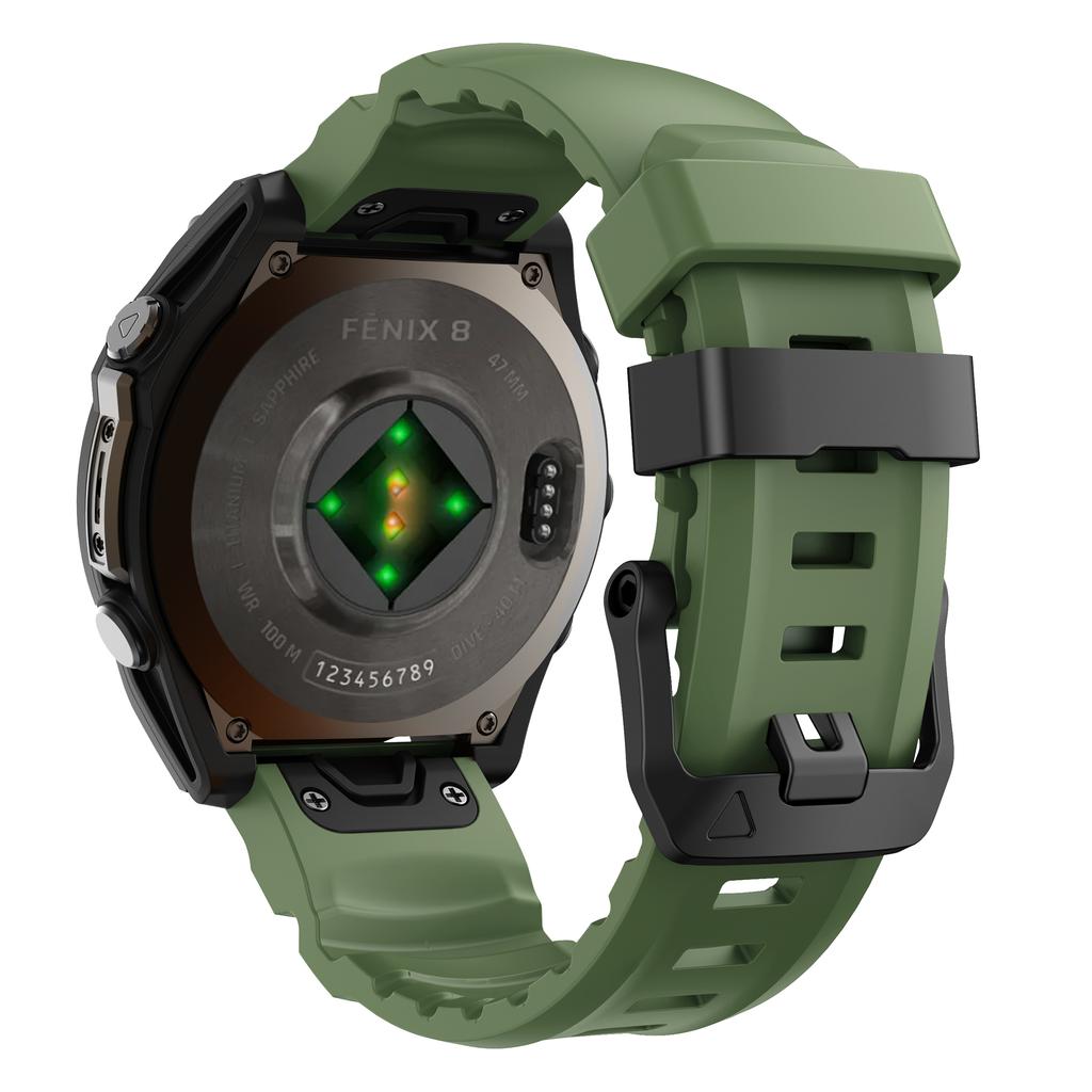 22mm 26mm Strap For Garmin Tactix8 Silicone Band for Garmin Fenix 8/7X Pro/E Enduro 3 Bracelet For Forerunner 970-965/Instinct 3