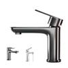 Baimengyang Gunmetal Grey Stainless Steel Hot/Cold Basin Faucet