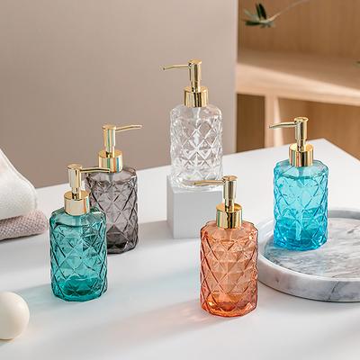 330Ml Banyo Sabunluk Taşınabilir Cam Seyahat Sıvı El Dezenfektanı Kabı Şampuan Vücut Yıkama Dağıtıcısı Aksesuarları