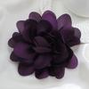 Elegant Clip On Fabric Flower Brooch Beautiful Fabric Flower Lapel Pin Accessory Brooch Jewelry for Women's Wardrobes