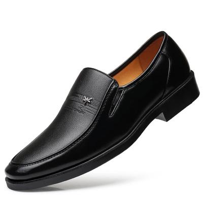 Skórzane Męskie Buty Formalne Luksusowa Marka 2025 Męskie Mokasyny Sukienkowe Oddychające Wsuwane Czarne Buty do Jazdy Rozmiar Plus 38-44