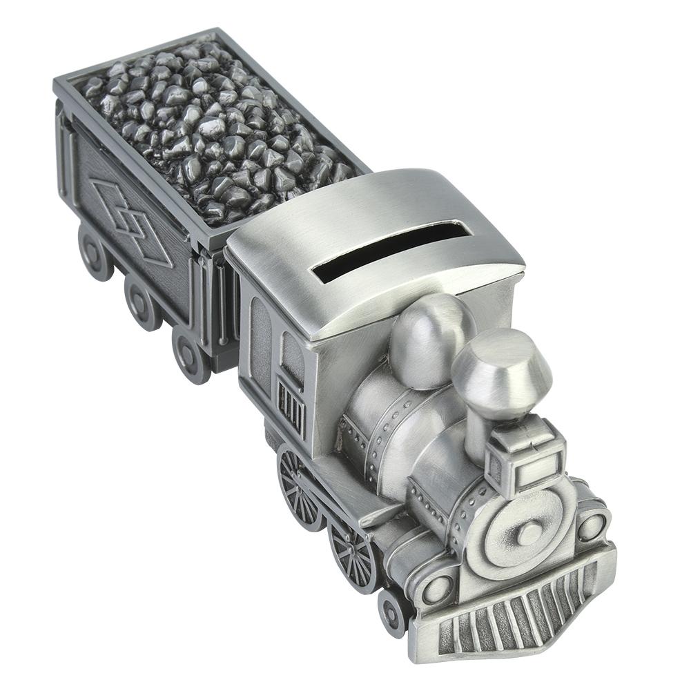 Children Money Saving Bank Retro Train Model Coin Saving Money Box for Table Decoration