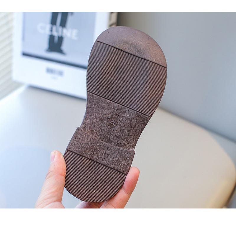 Moda retro nuevas botas para niños otoño e invierno tesoro de mujer botines zapatos de algodón de terciopelo