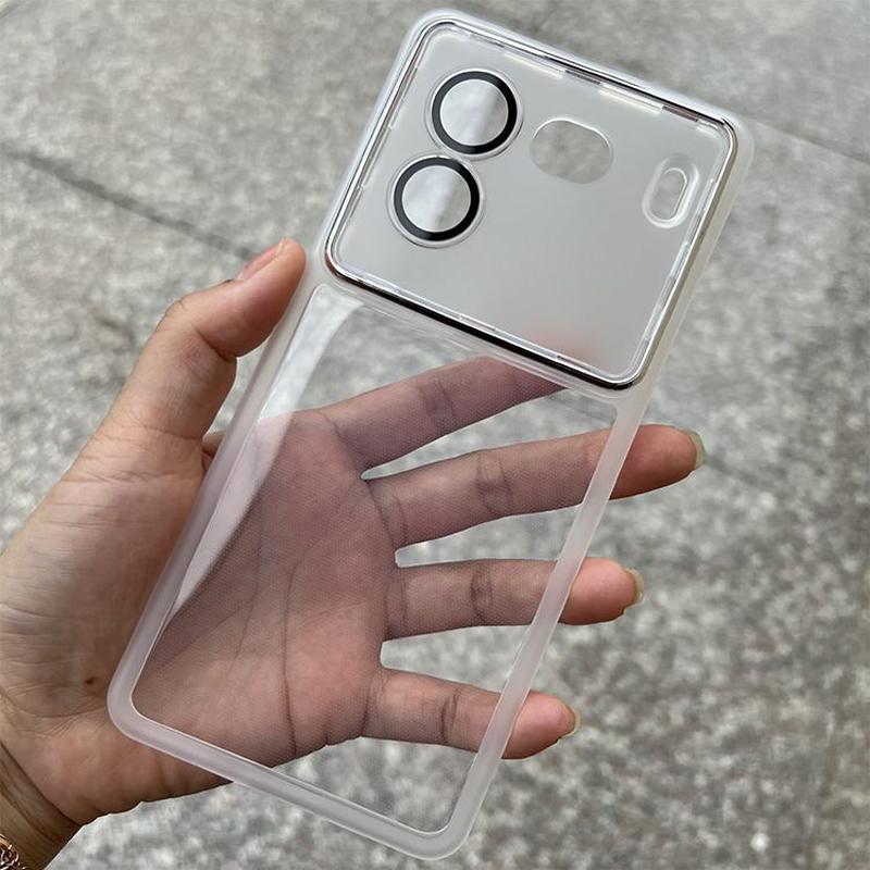 Case For Vivo IQOO 12 Pro 12 Iqoo13 iqoo 15 Phone CaseCamera Protection Shell Transparent Silicone Back Cover Shockproof Bumper