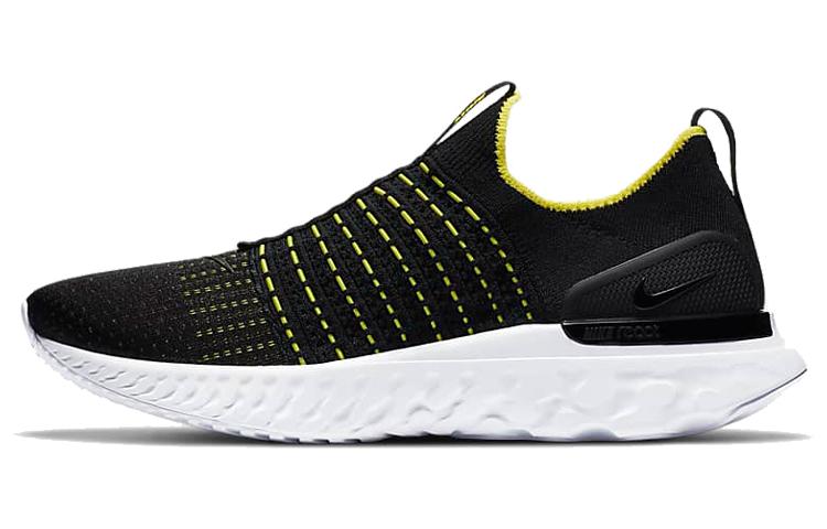 

Nike React Phantom Run Flyknit 2 Чорний Сонік Жовтий CJ0277-004 40