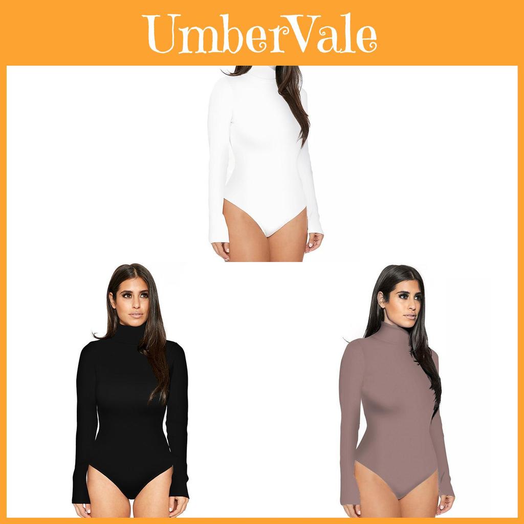 Urban Style Bodysuit For Women With Milk Silk Fabric And Button Details For Casual Wear