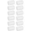 12 Pcs Keg Lid Feet, Plastic Keg Lid Feet Portable Replacement for Homebrew Beer Keg Parts Kegging Home Brewed Hardware Tool