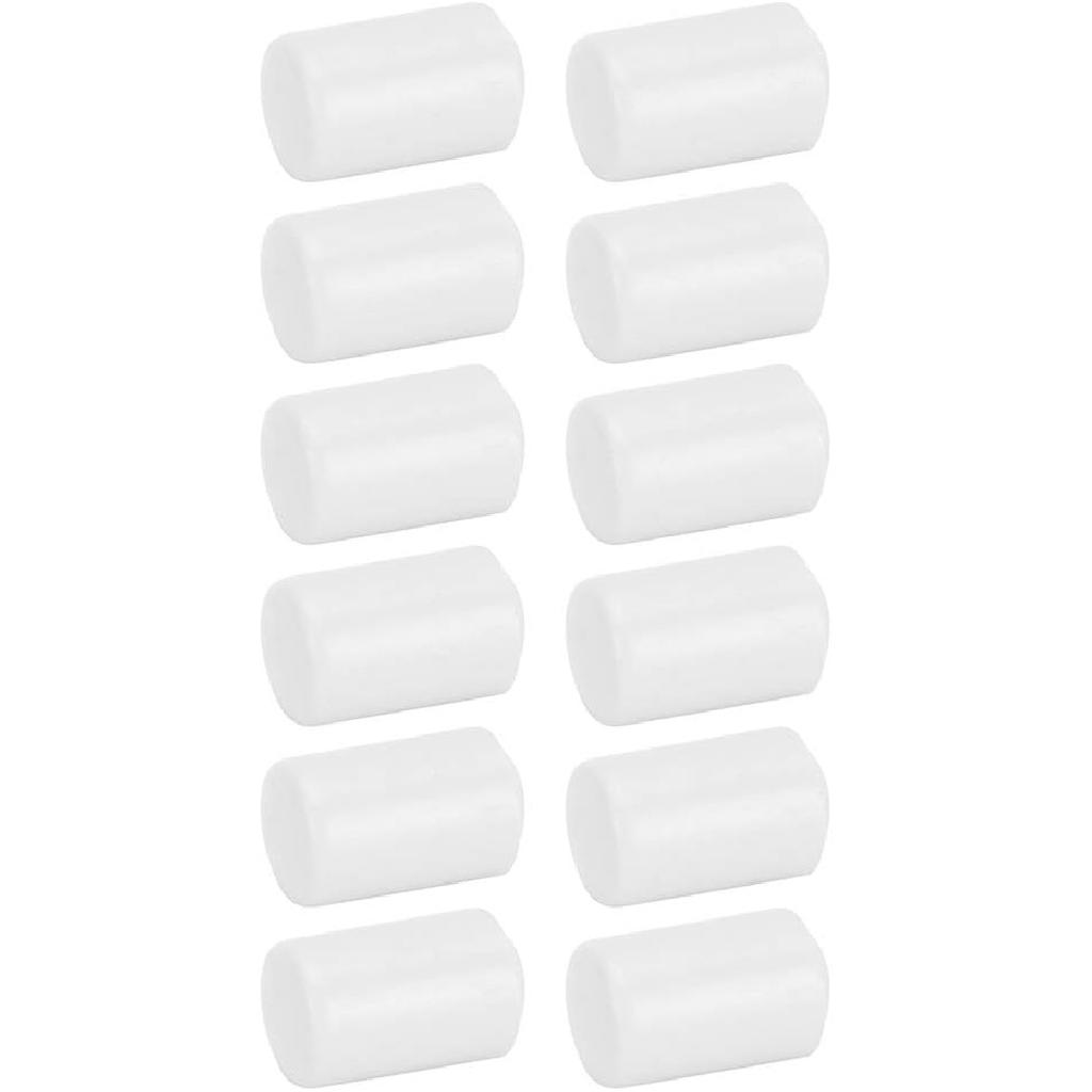 12 Pcs Keg Lid Feet, Plastic Keg Lid Feet Portable Replacement for Homebrew Beer Keg Parts Kegging Home Brewed Hardware Tool