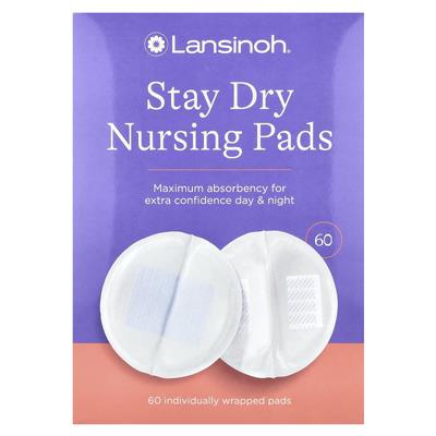 Hygienické vložky do podprsenky Stay Dry, 60 jednotlivo balených vložiek