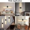 Remote-Controlled Rechargeable Three-Color Wall Light for Living Room, Bedroom, and Stairwell
