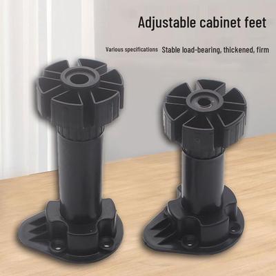 Adjustable PVC Cabinet and Table Support Feet