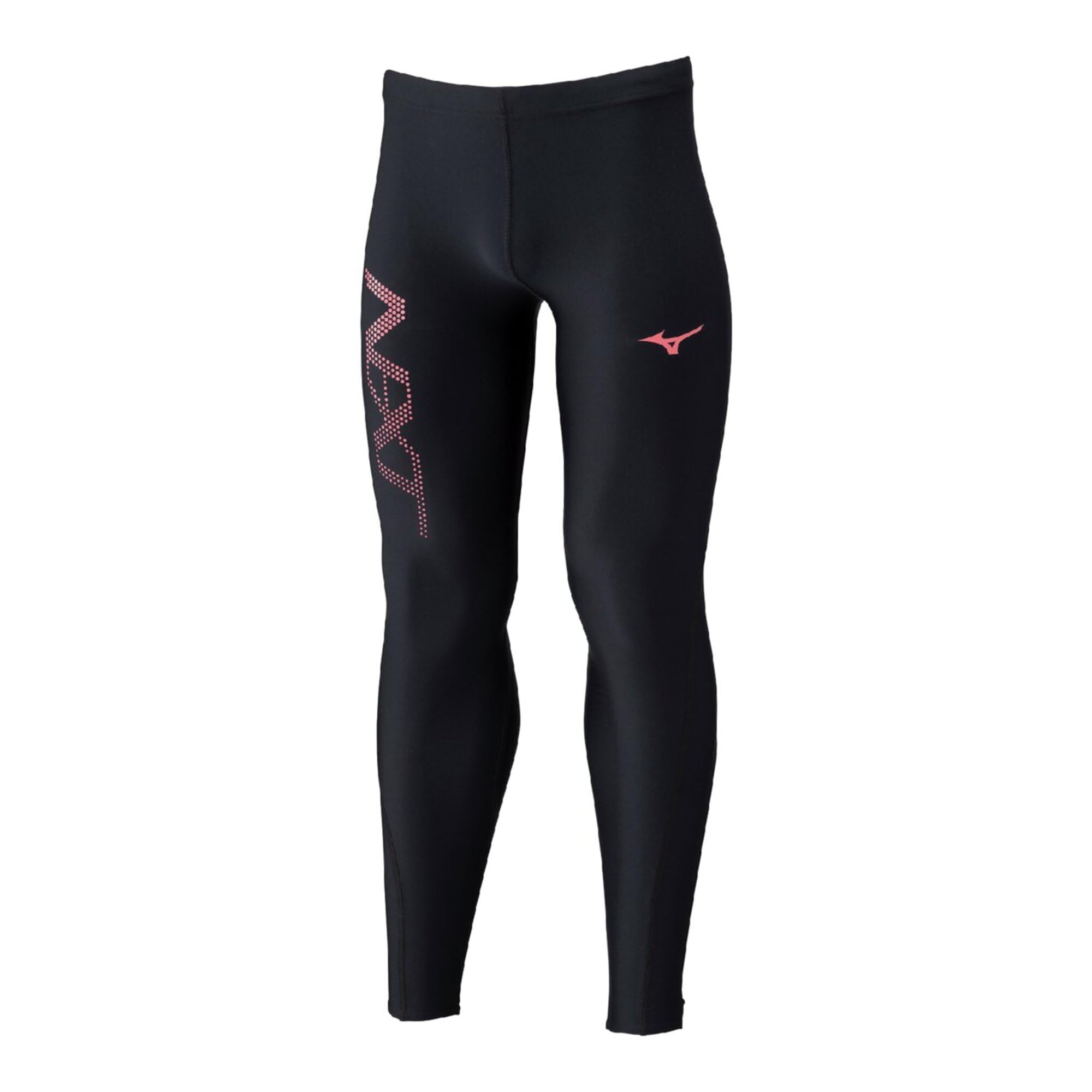 

N-XT Track and Field Long Tights U2MBC510 Unisex Black/Coral Size L