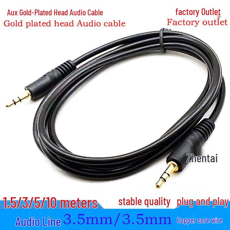 

ATV 3.5mm Male-to-Male Audio Cable for Computer, Phone, Headphones, Speakers, and Docking Stations 1.5m (90% New)