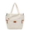 Corduroy Bag Female Niche Design Trendy Large-Capacity Tote Bag Student Class Shoulder Oblique Span Bag