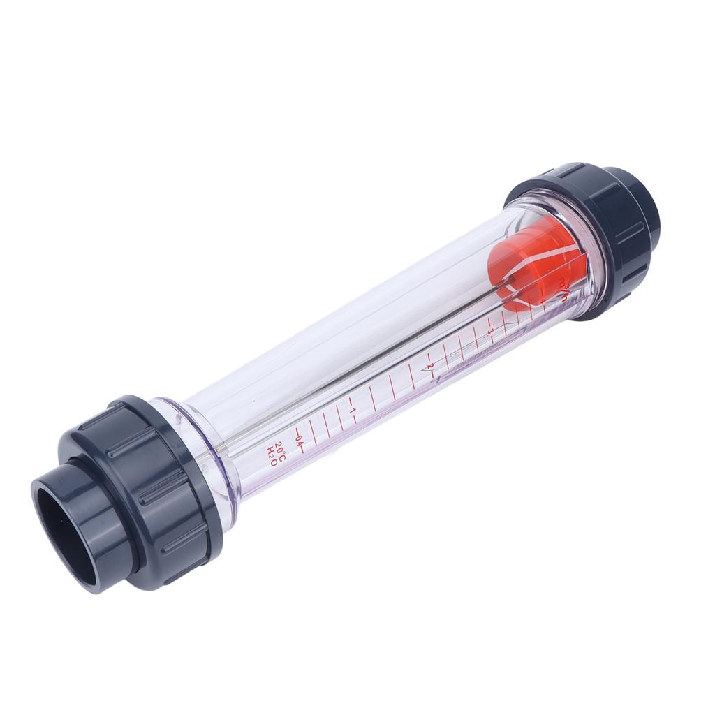Plastic Tube Liquid Flowmeter High Accuracy Acid and Alkali Resistance Water Flow Meter Gauge for Light Industry