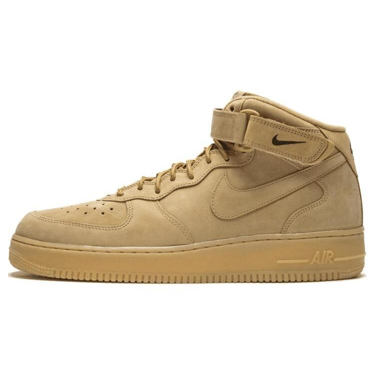 New Nike Air Force 1 Mid Flax 2016 715889-200