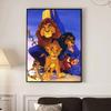 5D Diy Diamond Painting Simba and His Companions Full Drill Rhinestones Mosaic Embroidery Handmade Products Home Decor Gift