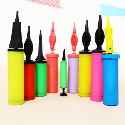 Swimming Circle Inflatable Mat Push Pump Balloon Birthday Party Wedding Party Plastic Round Mini Inflatable Cylinder
