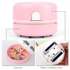 Mini Desktop Vacuum Cleaner Dust Remover Sweeper Home/Office Table Cleaning Tool