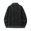 Mens Loose Faux Leather Jacket Warm Fleece Lined Windproof Casual Coat Fall 2026