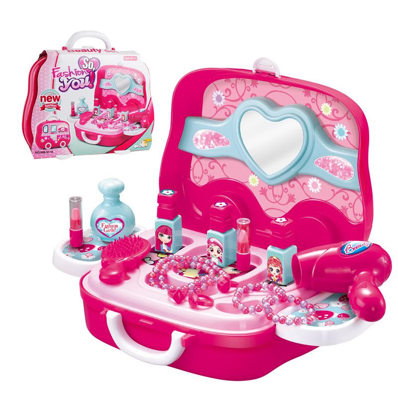 

Детский игровой домик, имитация макияжа, туалетные столики, чемоданы, аксессуары для макияжа, косплей, рождественские подарки