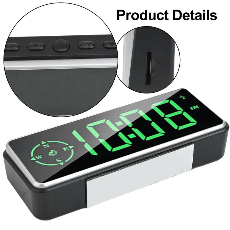 Car MPH Speed Meter Digital Compass HUD GPS Speedometer KM/H Head Up Display Overspeed Alarm LCD Head Up Display