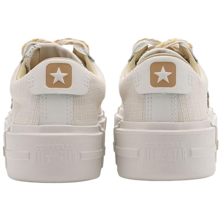 New Converse CHUCK TAYLOR Anti Slip Wear Resistant Low Top Skateboard Shoes Unisex Beige A15758C
