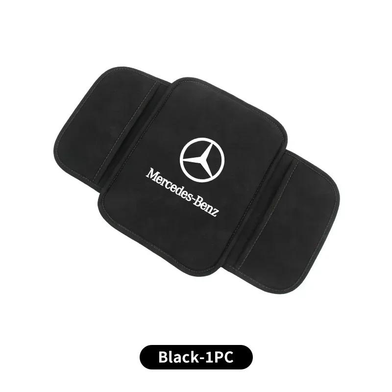 TEP3 Car Central Armrest Cushion Box Mat Nonslip Protective Cover Pad For Mercedes Benz AMG W204 W205 W203 W211 W201 W210 W108 W190