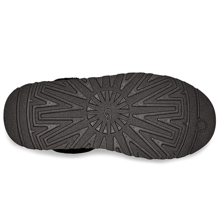 UGG Funkette Boot Plush Zipper Snow Boots Women boots Black 1120877-UMBL